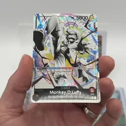 Monkey D. Luffy ST21-001 Parallel Alt Art One Piece Near Mint NM Card - Image 4