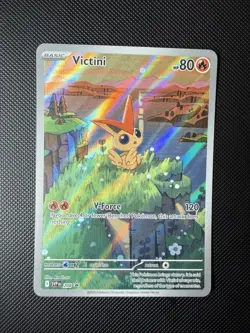 NM Victini SVP 208 Scarlet & Violet Promo Pokemon Card - Image 1
