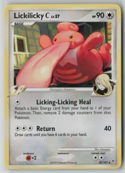 Lickilicky C 30/147 Pokemon TCG Supreme Victors Regular Card (Light Play) LP 1 - Image 1
