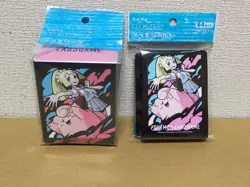 Pokemon Card Game Lillie＆Clefairy Deck Case Sleeve Set Supply Pokemon Center - Image 1