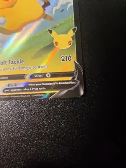 Pikachu V SWSH143 SWSH: Sword & Shield Promo Cards Holo - NM - Image 4