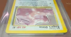 Kogas Ditto 10/132 Gym Challenge Holo - Pokemon Card - get graded 7 Excellent - Image 4