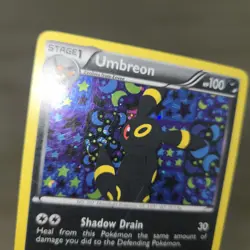 SWIRL GALAXY CLUSTER HP Umbreon BW93 Black & White Holo Pokemon Card Nintendo - Image 2