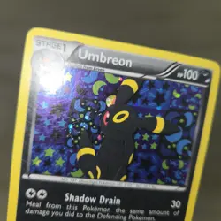 SWIRL GALAXY CLUSTER HP Umbreon BW93 Black & White Holo Pokemon Card Nintendo - Image 3