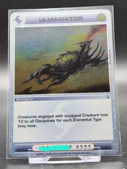 Chaotic Card : Ulmanator AU First Edition Rare Battlegear - Image 1
