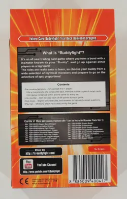 Future Card Buddyfight Trial Deck Dominant Dragons BFE-TD01 Bushiroad ( SEALED) - Image 2
