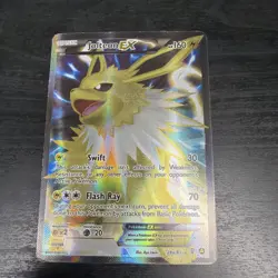 Pokemon Jolteon EX 28a/83 XY Generations Alternate Art Full Art Holo Card 🔥⚡ - Image 1