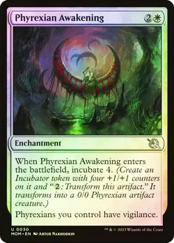 MTG FOIL Phyrexian Awakening - March of the Machine #030 - Image 1