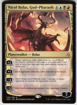 NICOL BOLAS, GOD-PHARAOH 140 MYTHIC NEAR MINT - Image 1