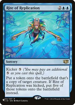 MTG Rite of Replication (Commander 2014) - Mystery Booster / The List #122 - Image 1
