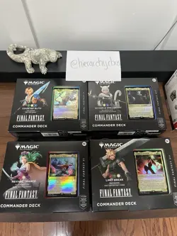 Magic: The Gathering | Final Fantasy Commander Deck Bundle *SHIPS TODAY* New - Image 1