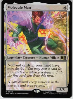 Molecule Man Commander: Marvel Super Heroes 9 NM R - Image 1