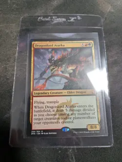 MTG 1X Dragonlord Atarka X1 Dragons of Tarkir Magic - LP - Image 1