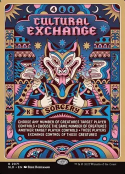 Magic The Gathering MTG CULTURAL EXCHANGE Secret Lair NM Near Mint - Image 1