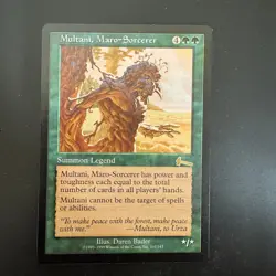 Magic The Gathering Multani, Maro-Sorcerer Urza's Legacy 107 LP - Image 1