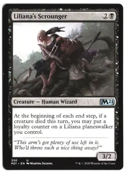 Liliana's Scrounger #330 - Core Set 2021 - Normal - Uncommon - Near Mint - Image 1