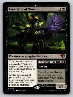 Emeritus of Woe Secrets of Strixhaven Regular - Image 1