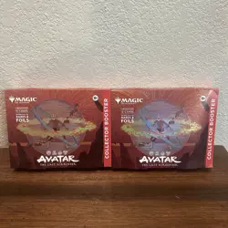 MTG Avatar The Last Airbender Collector Booster Lot Of 2 - Image 1