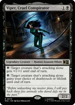 MTG Magic Marvel Jumpstart pack "Hydra" w/ Viper, Cruel Conspirator - Image 2