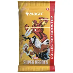 MAGIC THE GATHERING MARVEL SUPER HEROES COLLECTOR BOOSTER 6-BOX CASE - Image 2