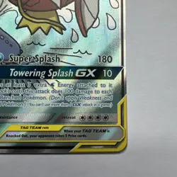 Magikarp & Wailord GX 161/181 TagTeam Full Art Holo Pokemon Card Mint Pack Fresh - Image 4