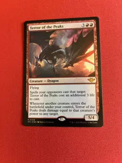 Terror of the Peaks - Outlaws of Thunder Junction (MTG) - M0149p Promo - Image 1