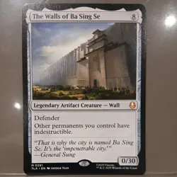 MTG - The Walls of Ba Sing Se. Avatar: the Last Airbender. Mythic - Wall. - Image 1