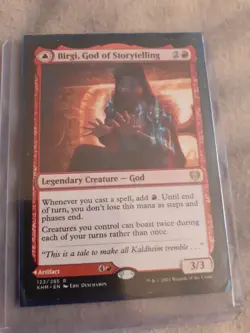 Birgi, God of Storytelling Art Card Art Series: Kaldheim Regular - Image 3