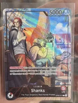 Shanks (2025 PSA Magazine Promo) OP09-001 One Piece Promotion Cards Foil - Image 1
