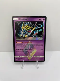 Pokemon TCG Giratina Prism Star Holo Card 58/156 SM Ultra Prism Near Mint NM - Image 1