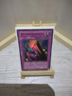Yu-Gi-Oh Card Solemn Judgment MRD-127 Ultra Rare Damaged Unlimited Edition Item - Image 4