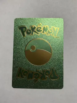 CHARIZARD V Green Foil Fan Art Display Card, HP 220 M/NM - Image 2