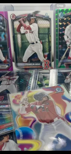 2025 2026 Bowman FRANKLIN ARIAS 51-Card Bulk Lot 1st Chrome Green /99 Red Sox - Image 1