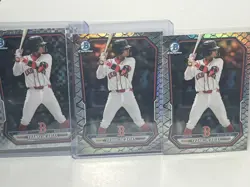 2025 2026 Bowman FRANKLIN ARIAS 51-Card Bulk Lot 1st Chrome Green /99 Red Sox - Image 2