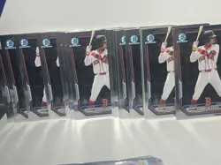 2025 2026 Bowman FRANKLIN ARIAS 51-Card Bulk Lot 1st Chrome Green /99 Red Sox - Image 5