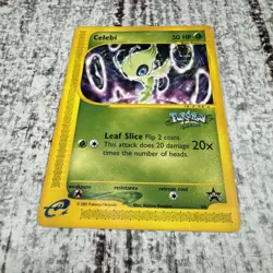 Celebi - Pokemon Card Black Star Promo #50 - 2002 - Pokemon 4Ever - Image 2