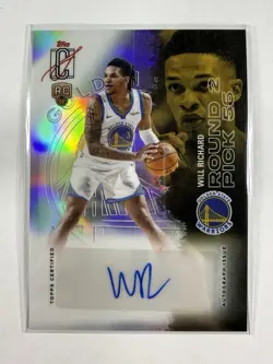 2025-26 Topps Signature Class Will Richard RC Auto Rookie Card Refractor #RCC-WR - Image 1