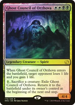 MTG FOIL Ghost Council of Orzhova - Modern Masters 2015 #176 - Image 1