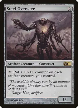 MTG Steel Overseer - Magic 2011 #214 - Image 1