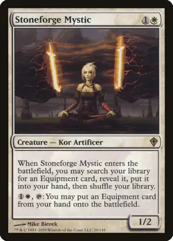 MTG Stoneforge Mystic - Worldwake #020 - Image 1