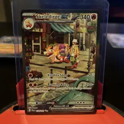 Skeledirge EX Holo Card 258/193 Paldea Evolved, Near Mint Condition - Image 1