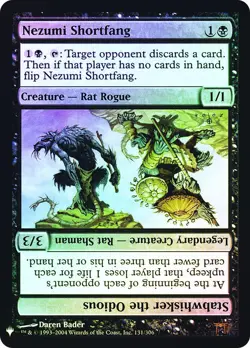 MTG FOIL Nezumi Shortfang - Mystery Booster / The List #131 - Image 1