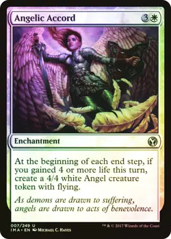MTG FOIL Angelic Accord - Iconic Masters #7 - Image 1