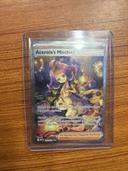 Acerola’s Mischief SIR English 183/132 Pokemon TCG Card - Image 3