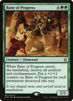 MTG Bane of Progress - Commander Anthology #091 - Image 1