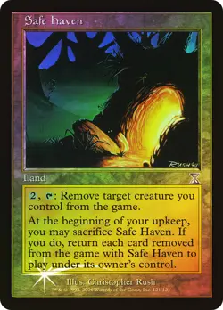 MTG FOIL Safe Haven - Time Spiral Timeshifted #121 - Image 1