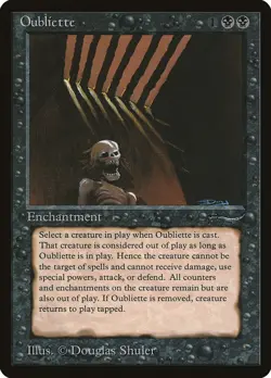 MTG Oubliette(Dark) - Arabian Nights #031 - Image 1