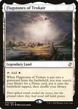 MTG Flagstones of Trokair - Time Spiral Remastered #278 - Image 1