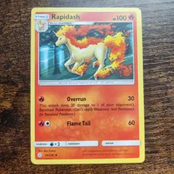 Rapidash 24/236 - NM SM Cosmic Eclipse - Pokemon 2019 Uncommon TCG Card - Image 1