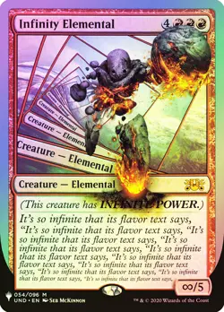 MTG FOIL Infinity Elemental - Mystery Booster / The List #054 - Image 1